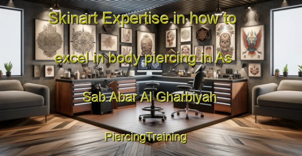 Skinart Expertise in how to excel in body piercing in As Sab Abar Al Gharbiyah | PiercingTraining | PiercingClasses | SkinartTraining-Egypt