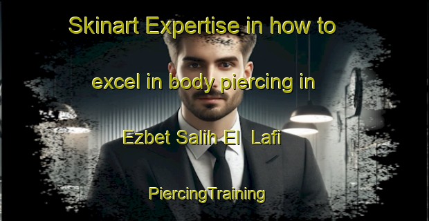 Skinart Expertise in how to excel in body piercing in Ezbet Salih El  Lafi | PiercingTraining | PiercingClasses | SkinartTraining-Egypt