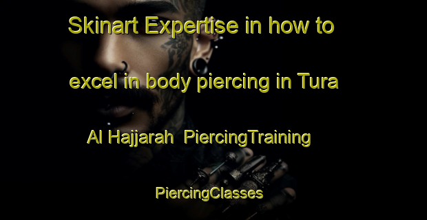 Skinart Expertise in how to excel in body piercing in Tura Al Hajjarah | PiercingTraining | PiercingClasses | SkinartTraining-Egypt