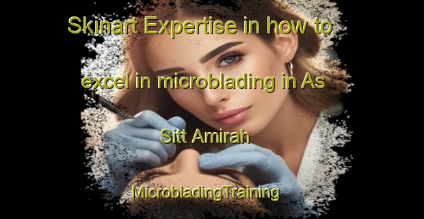 Skinart Expertise in how to excel in microblading in As Sitt Amirah | MicrobladingTraining | MicrobladingClasses | SkinartTraining-Egypt