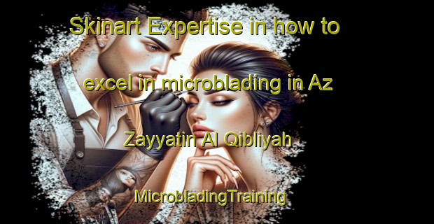 Skinart Expertise in how to excel in microblading in Az Zayyatin Al Qibliyah | MicrobladingTraining | MicrobladingClasses | SkinartTraining-Egypt