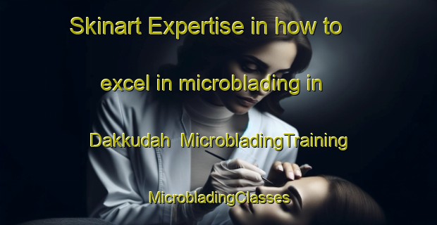 Skinart Expertise in how to excel in microblading in Dakkudah | #MicrobladingTraining #MicrobladingClasses #SkinartTraining-Egypt