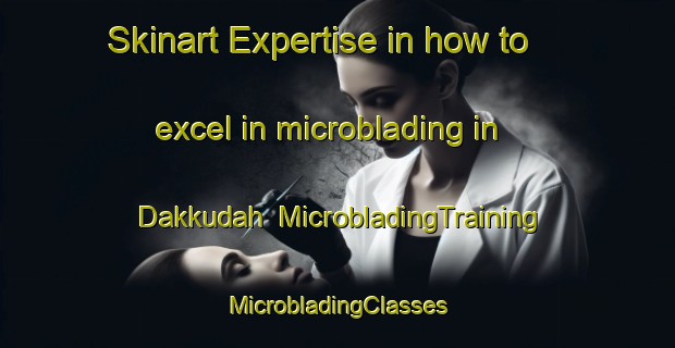 Skinart Expertise in how to excel in microblading in Dakkudah | #MicrobladingTraining #MicrobladingClasses #SkinartTraining-Egypt