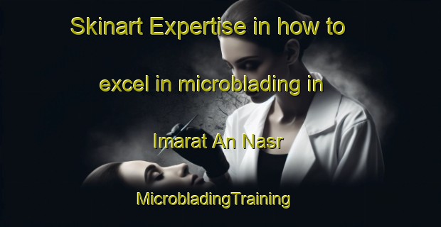 Skinart Expertise in how to excel in microblading in Imarat An Nasr | MicrobladingTraining | MicrobladingClasses | SkinartTraining-Egypt