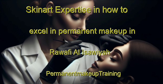 Skinart Expertise in how to excel in permanent makeup in Rawafi Al Isawiyah | PermanentmakeupTraining | PermanentmakeupClasses | SkinartTraining-Egypt