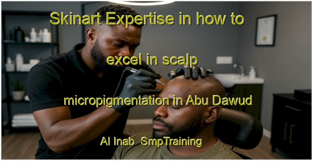 Skinart Expertise in how to excel in scalp micropigmentation in Abu Dawud Al Inab | SmpTraining | SmpClasses | SkinartTraining-Egypt