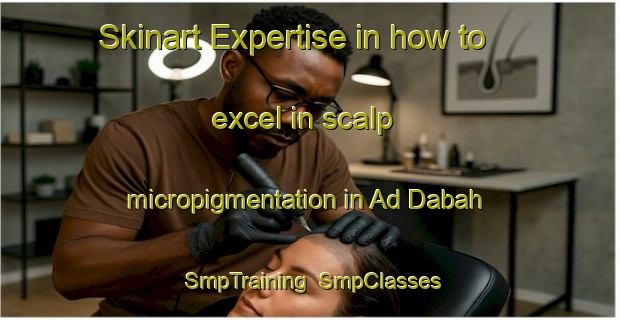 Skinart Expertise in how to excel in scalp micropigmentation in Ad Dabah | SmpTraining | SmpClasses | SkinartTraining-Egypt