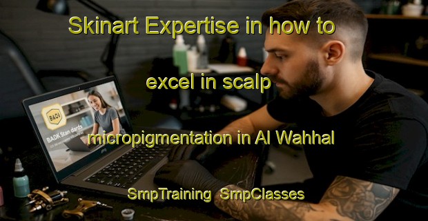 Skinart Expertise in how to excel in scalp micropigmentation in Al Wahhal | SmpTraining | SmpClasses | SkinartTraining-Egypt