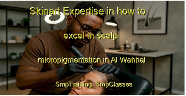 Skinart Expertise in how to excel in scalp micropigmentation in Al Wahhal | SmpTraining | SmpClasses | SkinartTraining-Egypt