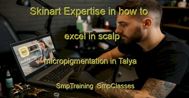 Skinart Expertise in how to excel in scalp micropigmentation in Talya | SmpTraining | SmpClasses | SkinartTraining-Egypt