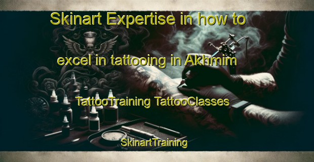 Skinart Expertise in how to excel in tattooing in Akhmim | #TattooTraining #TattooClasses #SkinartTraining-Egypt