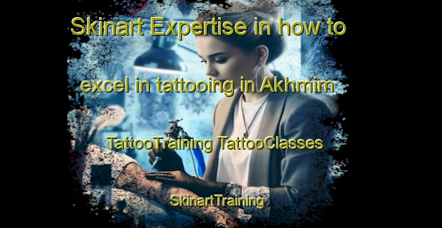 Skinart Expertise in how to excel in tattooing in Akhmim | #TattooTraining #TattooClasses #SkinartTraining-Egypt