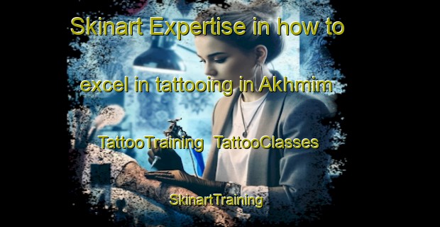 Skinart Expertise in how to excel in tattooing in Akhmim | TattooTraining | TattooClasses | SkinartTraining-Egypt