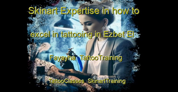 Skinart Expertise in how to excel in tattooing in Ezbet El Fayayha | TattooTraining | TattooClasses | SkinartTraining-Egypt