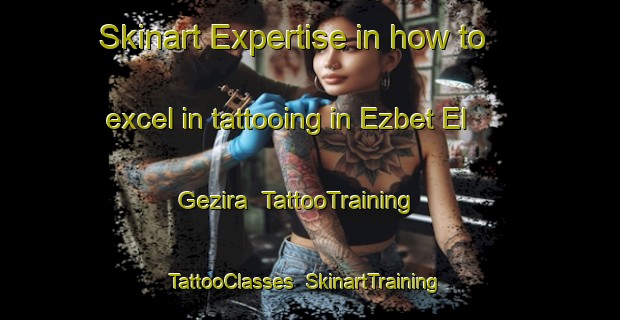 Skinart Expertise in how to excel in tattooing in Ezbet El Gezira | TattooTraining | TattooClasses | SkinartTraining-Egypt
