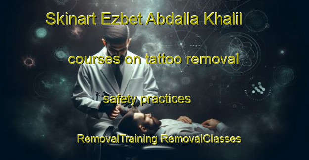 Skinart Ezbet Abdalla Khalil courses on tattoo removal safety practices | #RemovalTraining #RemovalClasses #SkinartTraining-Egypt