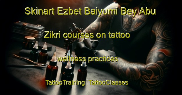 Skinart Ezbet Baiyumi Bey Abu Zikri courses on tattoo wellness practices | TattooTraining | TattooClasses | SkinartTraining-Egypt