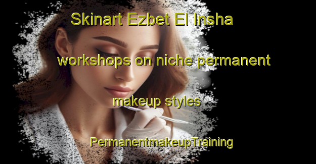 Skinart Ezbet El Insha workshops on niche permanent makeup styles | PermanentmakeupTraining | PermanentmakeupClasses | SkinartTraining-Egypt