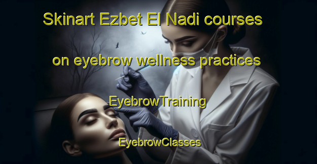 Skinart Ezbet El Nadi courses on eyebrow wellness practices | EyebrowTraining | EyebrowClasses | SkinartTraining-Egypt