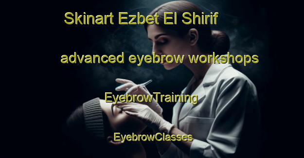 Skinart Ezbet El Shirif advanced eyebrow workshops | EyebrowTraining | EyebrowClasses | SkinartTraining-Egypt