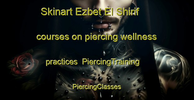 Skinart Ezbet El Shirif courses on piercing wellness practices | #PiercingTraining #PiercingClasses #SkinartTraining-Egypt