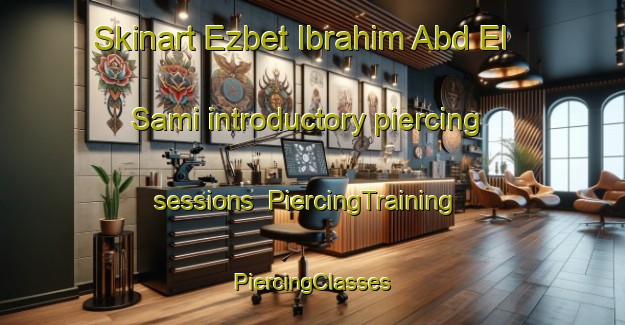 Skinart Ezbet Ibrahim Abd El Sami introductory piercing sessions | #PiercingTraining #PiercingClasses #SkinartTraining-Egypt