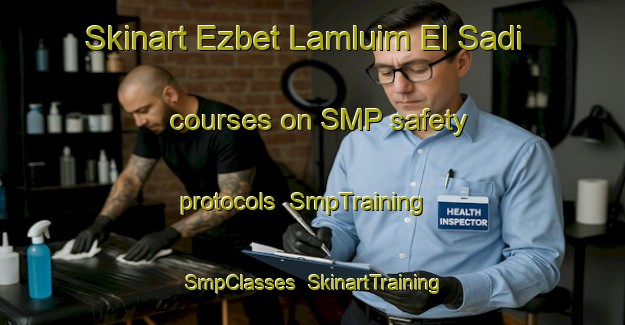 Skinart Ezbet Lamluim El Sadi courses on SMP safety protocols | SmpTraining | SmpClasses | SkinartTraining-Egypt