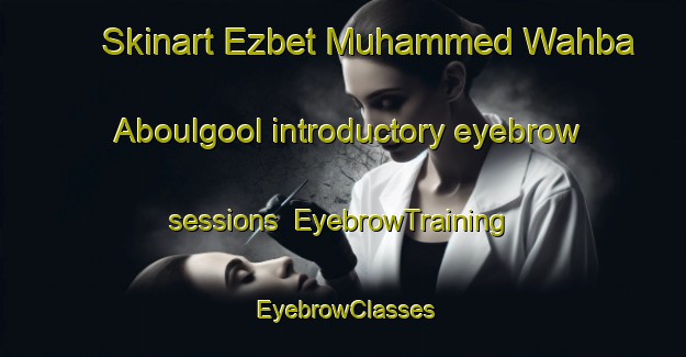 Skinart Ezbet Muhammed Wahba Aboulgool introductory eyebrow sessions | EyebrowTraining | EyebrowClasses | SkinartTraining-Egypt