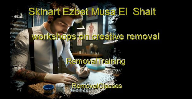 Skinart Ezbet Musa El  Shait workshops on creative removal | RemovalTraining | RemovalClasses | SkinartTraining-Egypt