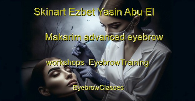 Skinart Ezbet Yasin Abu El Makarim advanced eyebrow workshops | EyebrowTraining | EyebrowClasses | SkinartTraining-Egypt