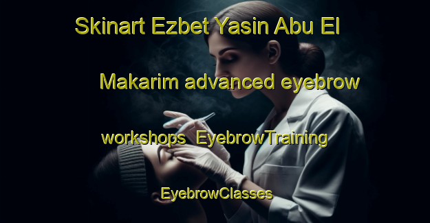 Skinart Ezbet Yasin Abu El Makarim advanced eyebrow workshops | EyebrowTraining | EyebrowClasses | SkinartTraining-Egypt
