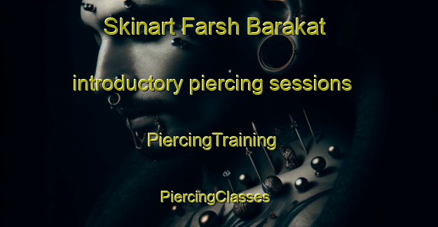 Skinart Farsh Barakat introductory piercing sessions | PiercingTraining | PiercingClasses | SkinartTraining-Egypt