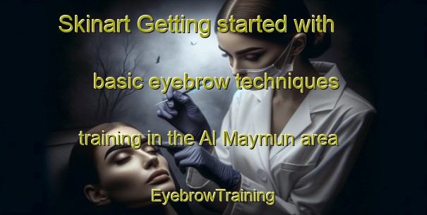 Skinart Getting started with basic eyebrow techniques training in the Al Maymun area | EyebrowTraining | EyebrowClasses | SkinartTraining-Egypt