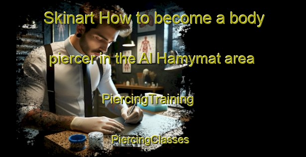 Skinart How to become a body piercer in the Al Hamymat area | PiercingTraining | PiercingClasses | SkinartTraining-Egypt