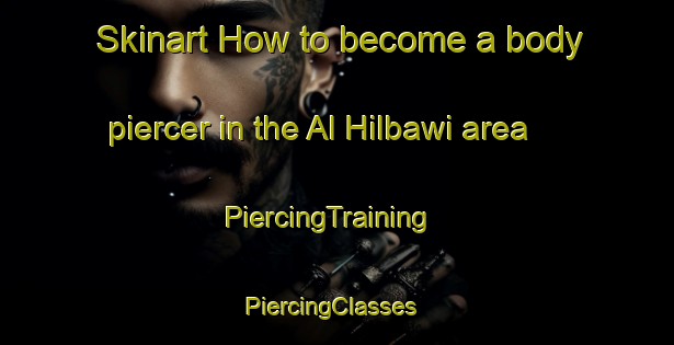 Skinart How to become a body piercer in the Al Hilbawi area | PiercingTraining | PiercingClasses | SkinartTraining-Egypt