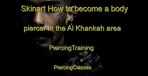 Skinart How to become a body piercer in the Al Khankah area | PiercingTraining | PiercingClasses | SkinartTraining-Egypt