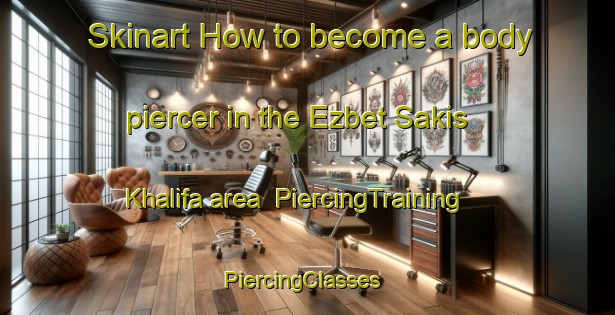 Skinart How to become a body piercer in the Ezbet Sakis Khalifa area | PiercingTraining | PiercingClasses | SkinartTraining-Egypt