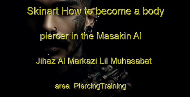 Skinart How to become a body piercer in the Masakin Al Jihaz Al Markazi Lil Muhasabat area | PiercingTraining | PiercingClasses | SkinartTraining-Egypt