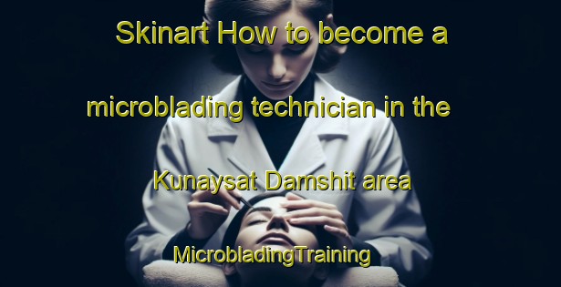 Skinart How to become a microblading technician in the Kunaysat Damshit area | MicrobladingTraining | MicrobladingClasses | SkinartTraining-Egypt