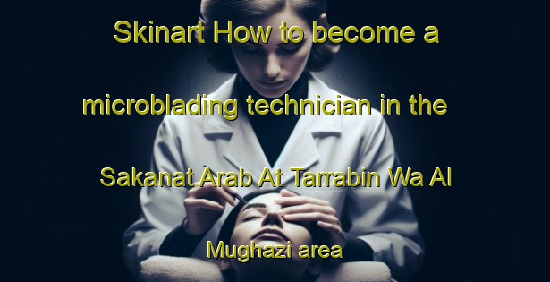 Skinart How to become a microblading technician in the Sakanat Arab At Tarrabin Wa Al Mughazi area | MicrobladingTraining | MicrobladingClasses | SkinartTraining-Egypt