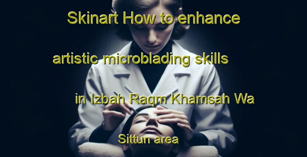 Skinart How to enhance artistic microblading skills in Izbah Raqm Khamsah Wa Sittun area | MicrobladingTraining | MicrobladingClasses | SkinartTraining-Egypt