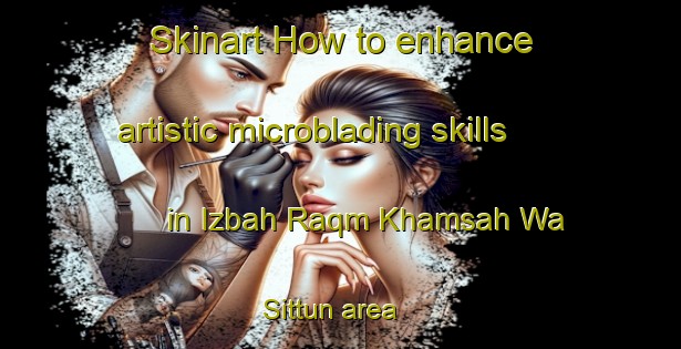 Skinart How to enhance artistic microblading skills in Izbah Raqm Khamsah Wa Sittun area | MicrobladingTraining | MicrobladingClasses | SkinartTraining-Egypt