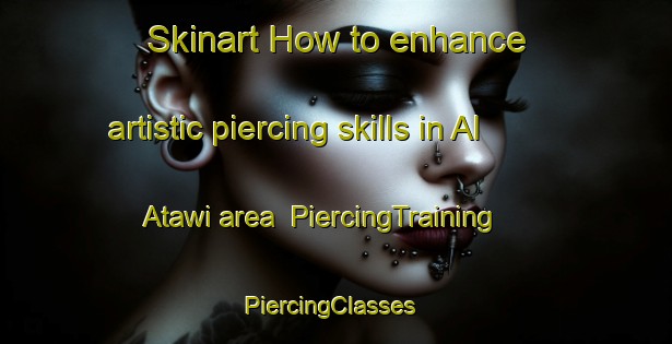 Skinart How to enhance artistic piercing skills in Al Atawi area | PiercingTraining | PiercingClasses | SkinartTraining-Egypt