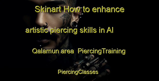 Skinart How to enhance artistic piercing skills in Al Qalamun area | PiercingTraining | PiercingClasses | SkinartTraining-Egypt