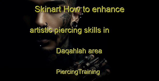 Skinart How to enhance artistic piercing skills in Daqahlah area | #PiercingTraining #PiercingClasses #SkinartTraining-Egypt