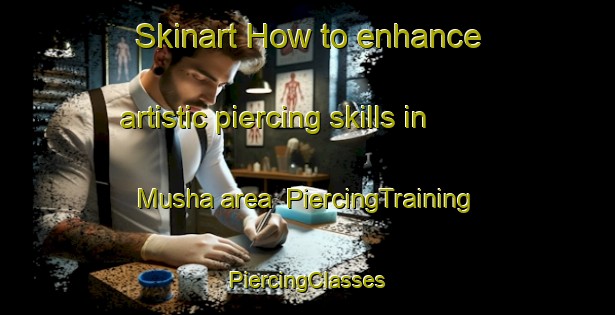 Skinart How to enhance artistic piercing skills in Musha area | #PiercingTraining #PiercingClasses #SkinartTraining-Egypt