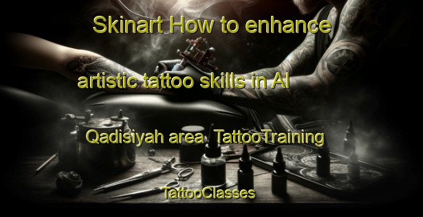 Skinart How to enhance artistic tattoo skills in Al Qadisiyah area | TattooTraining | TattooClasses | SkinartTraining-Egypt