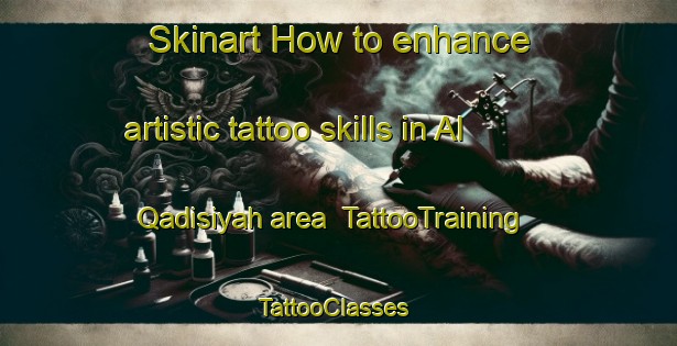 Skinart How to enhance artistic tattoo skills in Al Qadisiyah area | TattooTraining | TattooClasses | SkinartTraining-Egypt