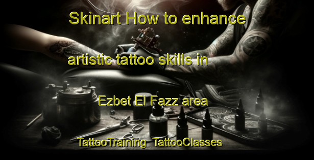Skinart How to enhance artistic tattoo skills in Ezbet El Fazz area | TattooTraining | TattooClasses | SkinartTraining-Egypt