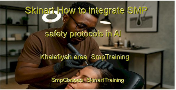 Skinart How to integrate SMP safety protocols in Al Khalafiyah area | SmpTraining | SmpClasses | SkinartTraining-Egypt